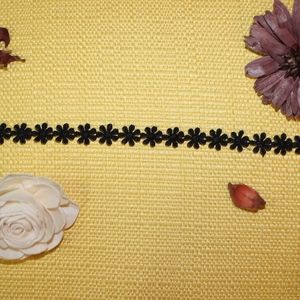 Black Tattoo Choker Floral